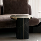 Overlap Round Side Table