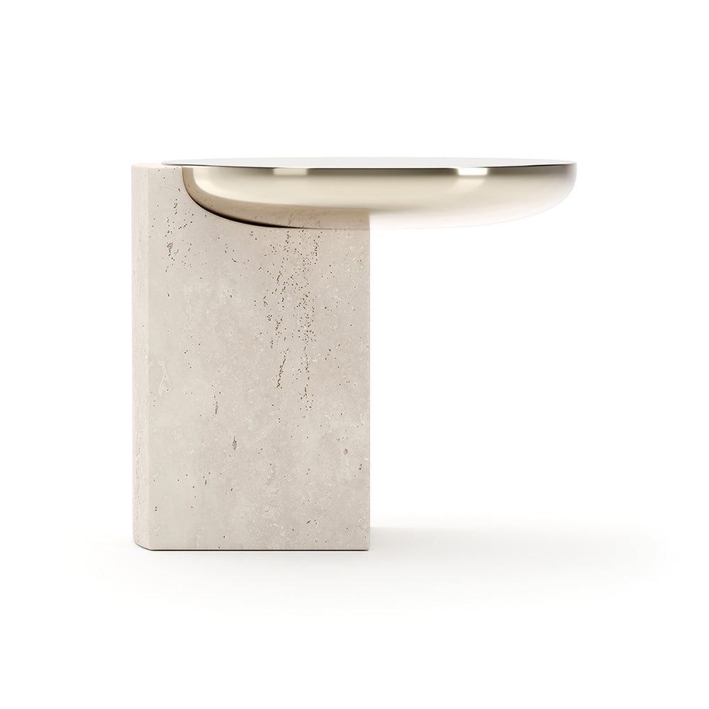Overlap Round Side Table