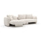 Overlap Sectional with Chaise  option Left Chaise