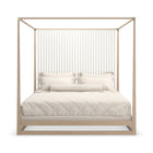 Pinstripe King Bed