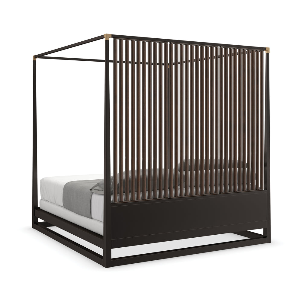 Pinstripe King Bed