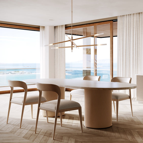 Rhythm Oval Dining Table