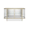 Stop And Stare Sideboard  option Soft Silver Paint / Whisper of Gold