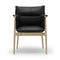 E005 Embrace Armchair  option Oak / Soap