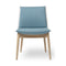 E004 Embrace Chair  option Oak White Oil / Mood 3101 / White