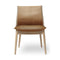 E004 Embrace Chair  option Oak White Oil / Thor 325 Leather / Natural