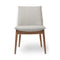 E004 Embrace Chair  option Wanut Oil / Clara 144 / White
