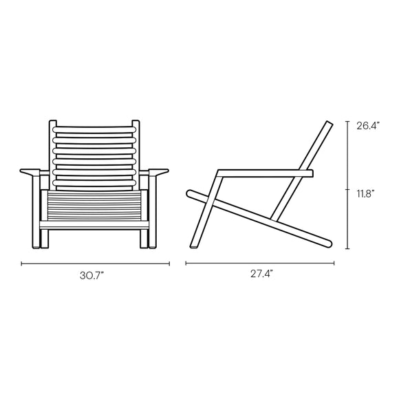 AH Outdoor Deck Chair