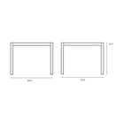AH Outdoor Square Dining Table