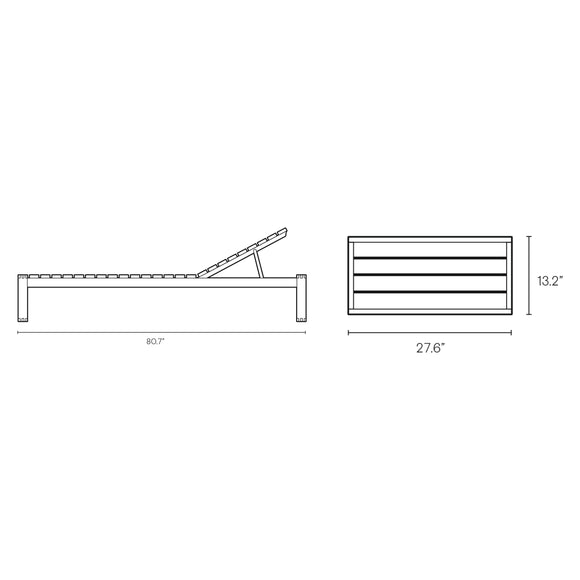 BK Outdoor Lounger