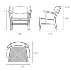 CH22 Lounge Chair