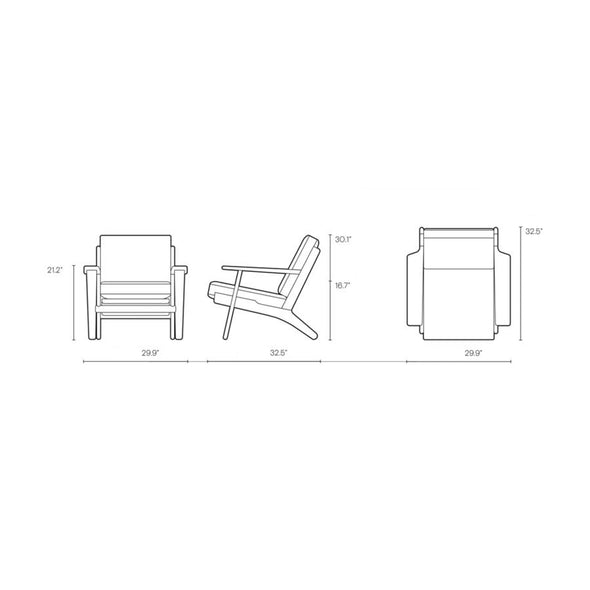 CH290 Lounge Chair