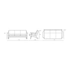 CH293 3-Seater Sofa