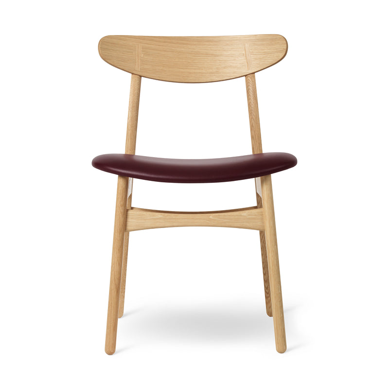 CH33P CARL HANSEN&SON オーク Wegner CH33P Dining Chair Upholstered Seat | Carl Hansen & Son