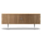 CH825 Credenza  option Steel Loop