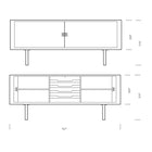 CH825 Credenza