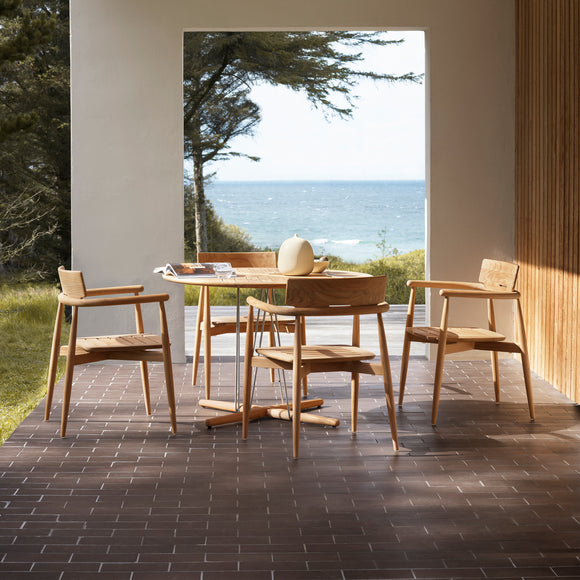 Carl Hansen and Son E008 Embrace Outdoor Dining Chair - 2Modern