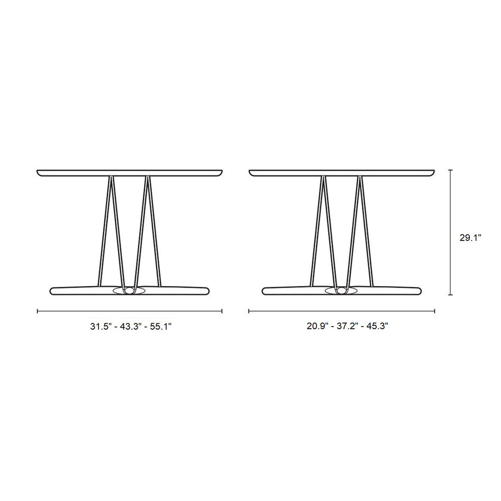 E022 Embrace Outdoor Dining Table