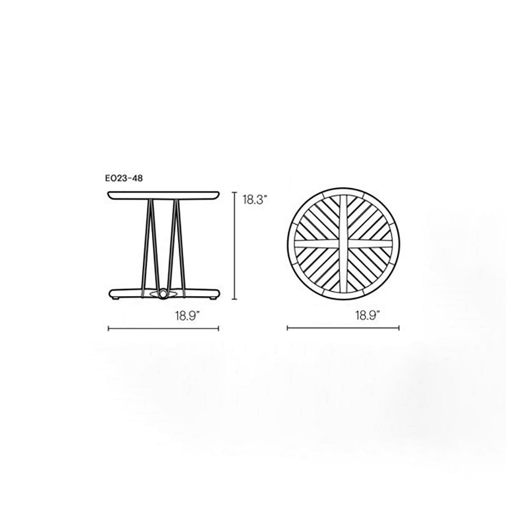 E023 Embrace Outdoor Side Table