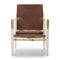 KK47000 Safari Lounge Armchair  option Ash / White Oil / Thor 307 Leather