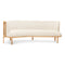RF1903 Sideways Sofa  option Oak Oil / Hallingdal 65 100