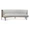 RF1903 Sideways Sofa  option Walnut Oil / Hallingdal 65 116