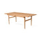 CH327 Dining Table  option Beech / Oil