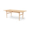 CH327 Dining Table  option Beech / Soap