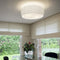 Isamu Semi Flush Mount  option Pearl