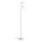Kelly LED Floor Lamp  option White / Nickel