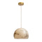 Neil Alabaster Pendant Light  option Satin Gold