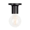Punt Wall/Ceiling Light  option Black