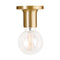 Punt Wall/Ceiling Light  option Gold