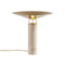 Rebound LED Table Lamp  option Travertine