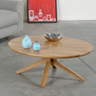 Cross Round Coffee Table