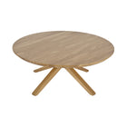 Cross Round Coffee Table