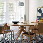 Cross Round Dining Table