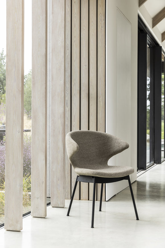 Ella Dining Chair with Tubular Legs