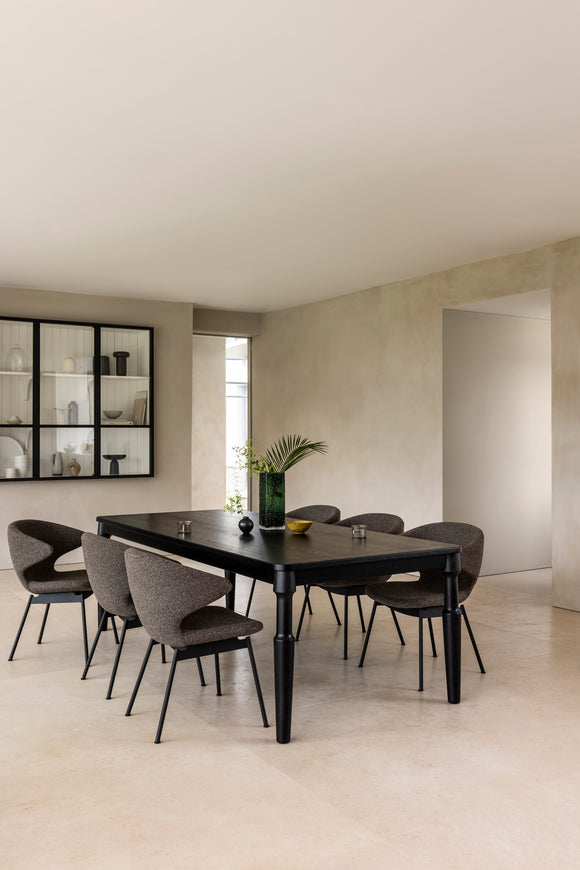 Ella Dining Chair with Tubular Legs