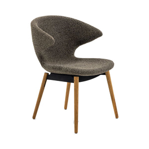 Ella Dining Chair with Wood Legs