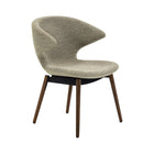 Ella Dining Chair with Wood Legs