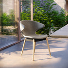 Ella Dining Chair with Wood Legs