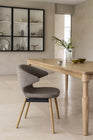 Ella Dining Chair with Wood Legs