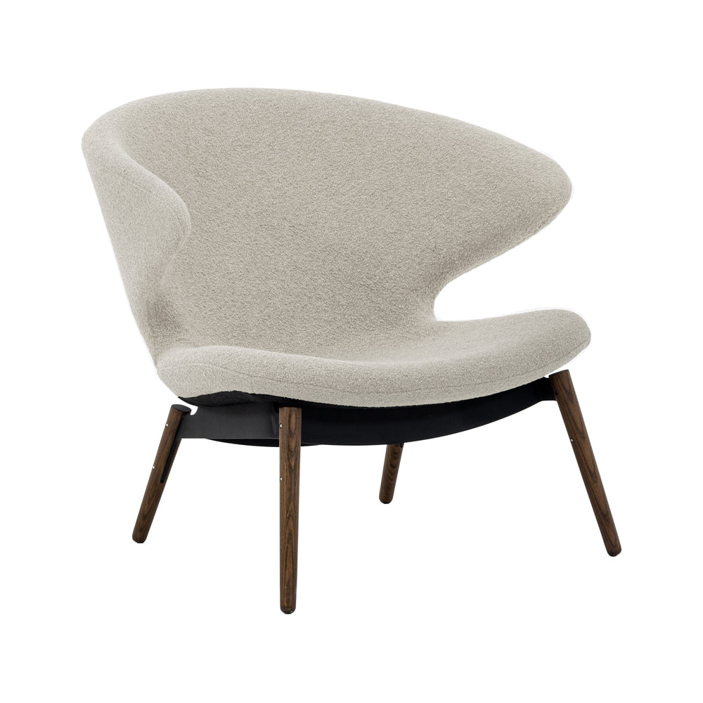 Ella Lounge Chair with Wood Legs