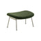 Ella Ottoman with Tubular Legs  option Moss Boucle