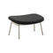 Ella Ottoman with Tubular Legs  option Slate Boucle