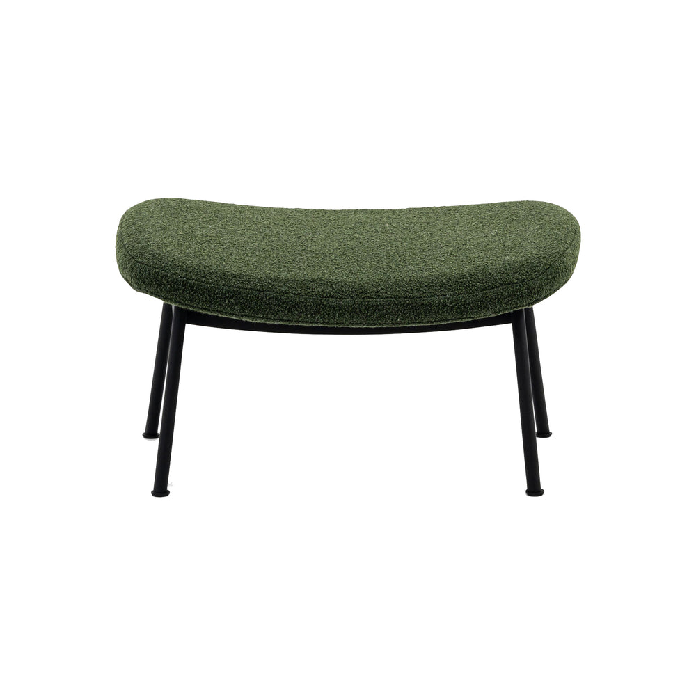 Ella Ottoman with Tubular Legs