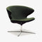 Ella Swivel Lounge Chair  option Moss