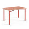 Prinds Dining Table  option Terracotta / Red