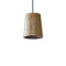 Solid Cone Pendant Light  option Walnut